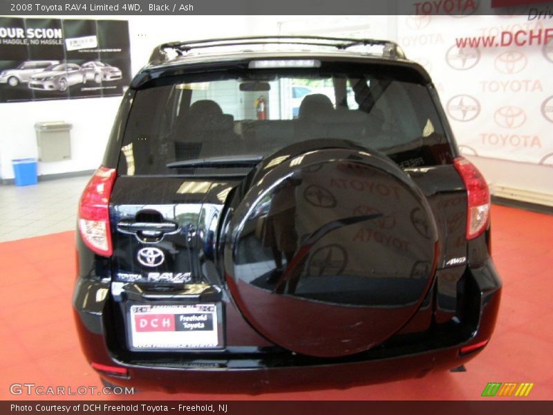 Black / Ash 2008 Toyota RAV4 Limited 4WD