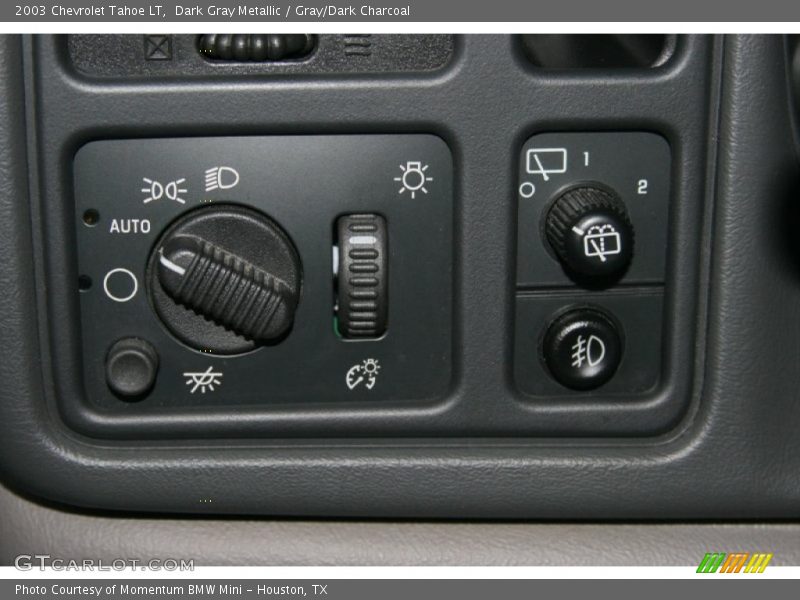 Dark Gray Metallic / Gray/Dark Charcoal 2003 Chevrolet Tahoe LT