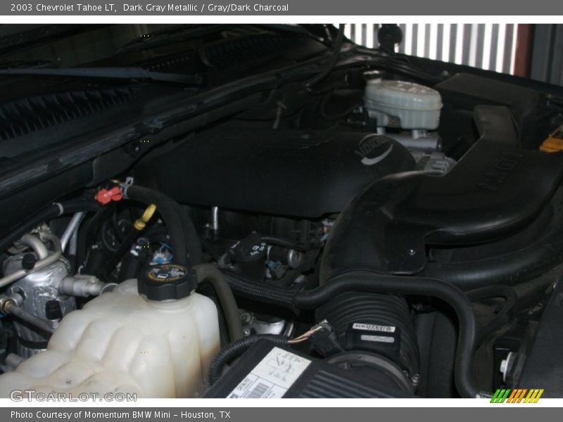 Dark Gray Metallic / Gray/Dark Charcoal 2003 Chevrolet Tahoe LT