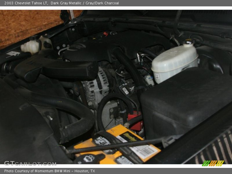 Dark Gray Metallic / Gray/Dark Charcoal 2003 Chevrolet Tahoe LT