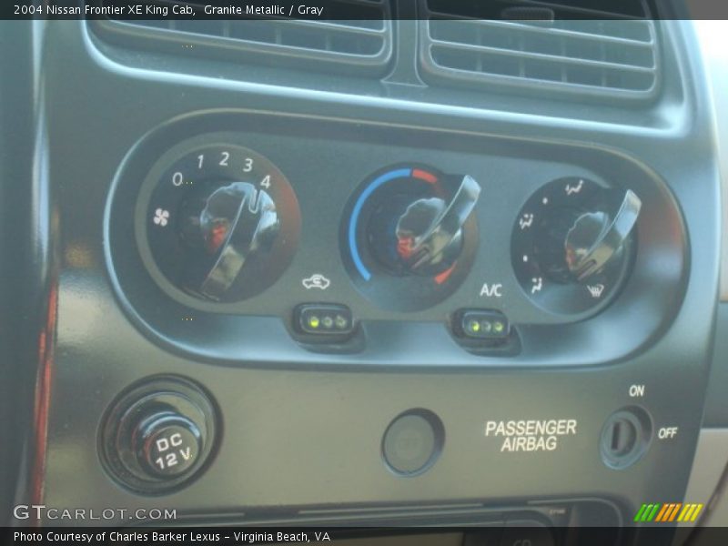 Granite Metallic / Gray 2004 Nissan Frontier XE King Cab