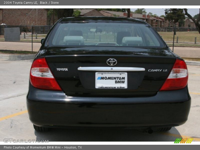 Black / Stone 2004 Toyota Camry LE