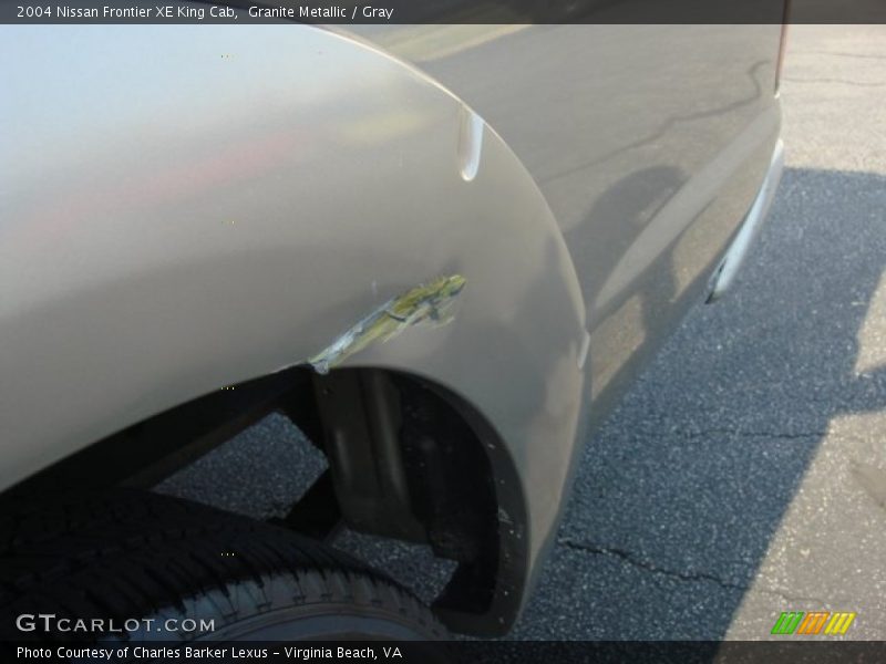 Granite Metallic / Gray 2004 Nissan Frontier XE King Cab