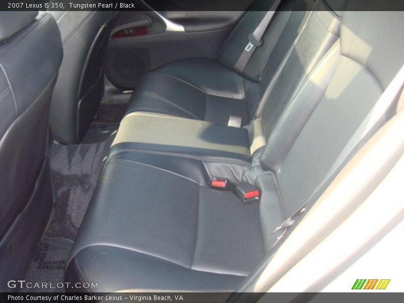 Tungsten Pearl / Black 2007 Lexus IS 350