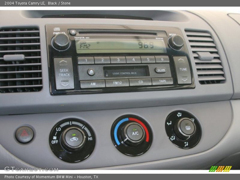 Black / Stone 2004 Toyota Camry LE