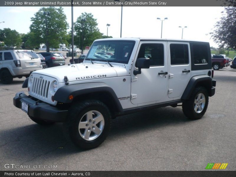  2009 Wrangler Unlimited Rubicon 4x4 Stone White