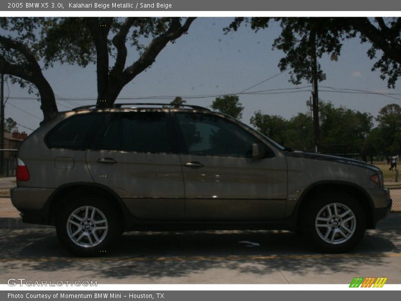 Kalahari Beige Metallic / Sand Beige 2005 BMW X5 3.0i