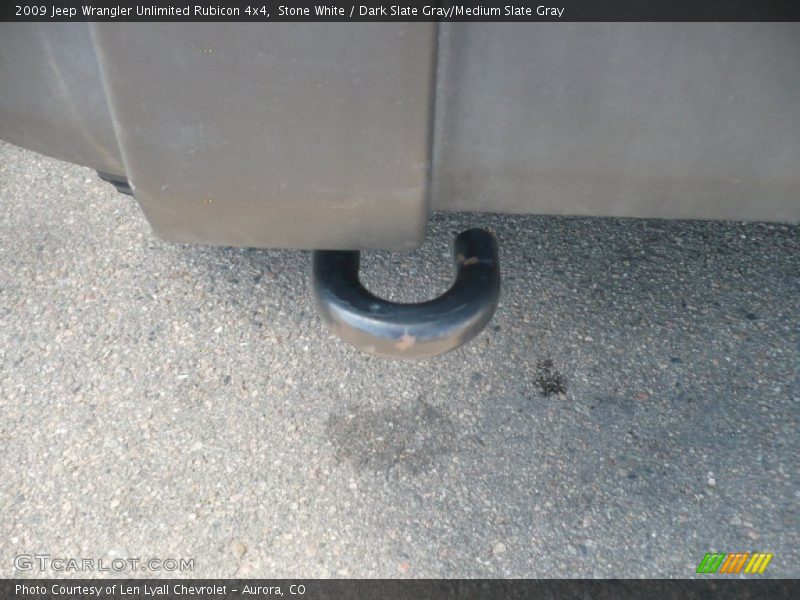 Stone White / Dark Slate Gray/Medium Slate Gray 2009 Jeep Wrangler Unlimited Rubicon 4x4