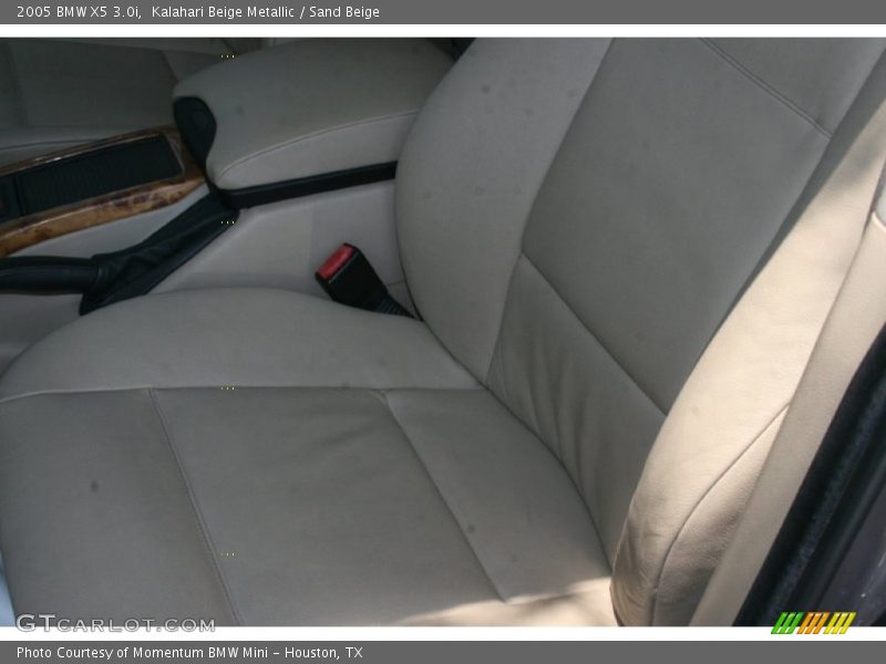 Kalahari Beige Metallic / Sand Beige 2005 BMW X5 3.0i