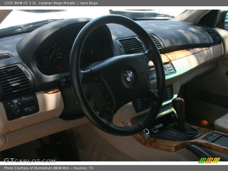 Kalahari Beige Metallic / Sand Beige 2005 BMW X5 3.0i