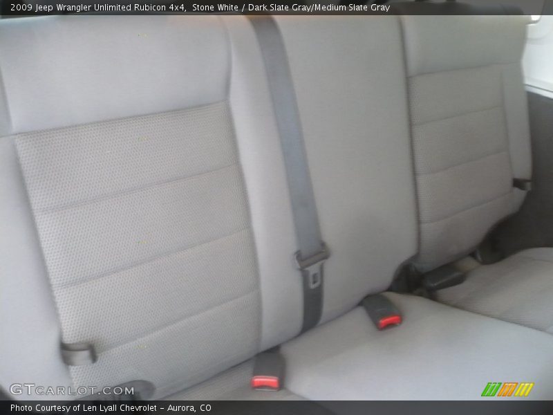 Stone White / Dark Slate Gray/Medium Slate Gray 2009 Jeep Wrangler Unlimited Rubicon 4x4
