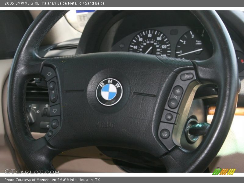 Kalahari Beige Metallic / Sand Beige 2005 BMW X5 3.0i