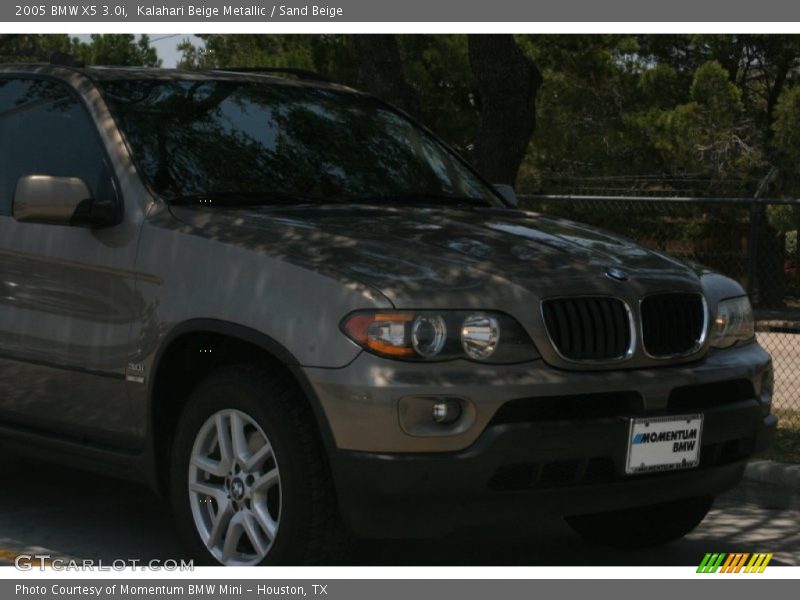 Kalahari Beige Metallic / Sand Beige 2005 BMW X5 3.0i