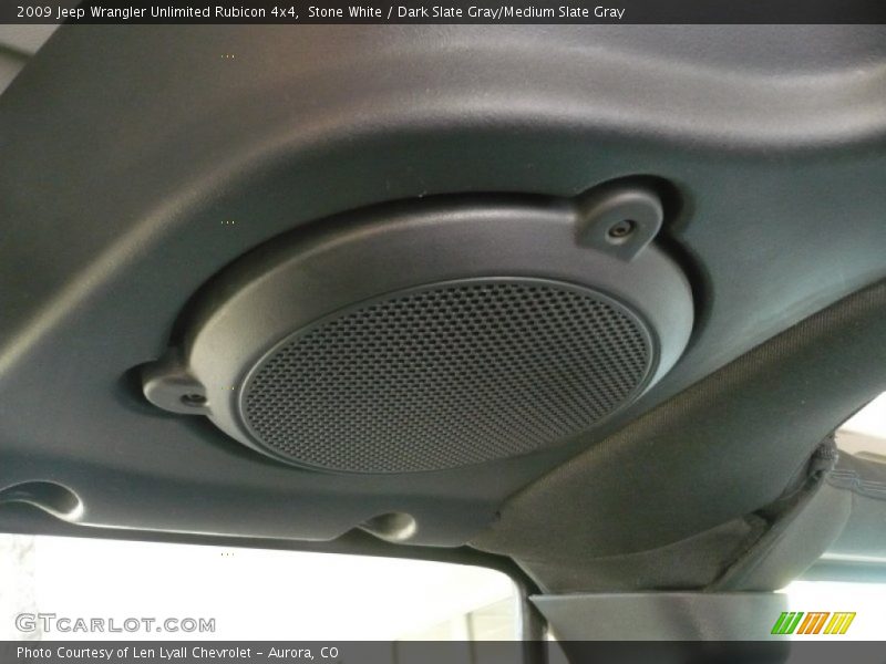 Stone White / Dark Slate Gray/Medium Slate Gray 2009 Jeep Wrangler Unlimited Rubicon 4x4