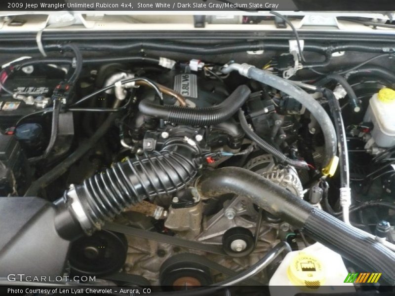 Stone White / Dark Slate Gray/Medium Slate Gray 2009 Jeep Wrangler Unlimited Rubicon 4x4