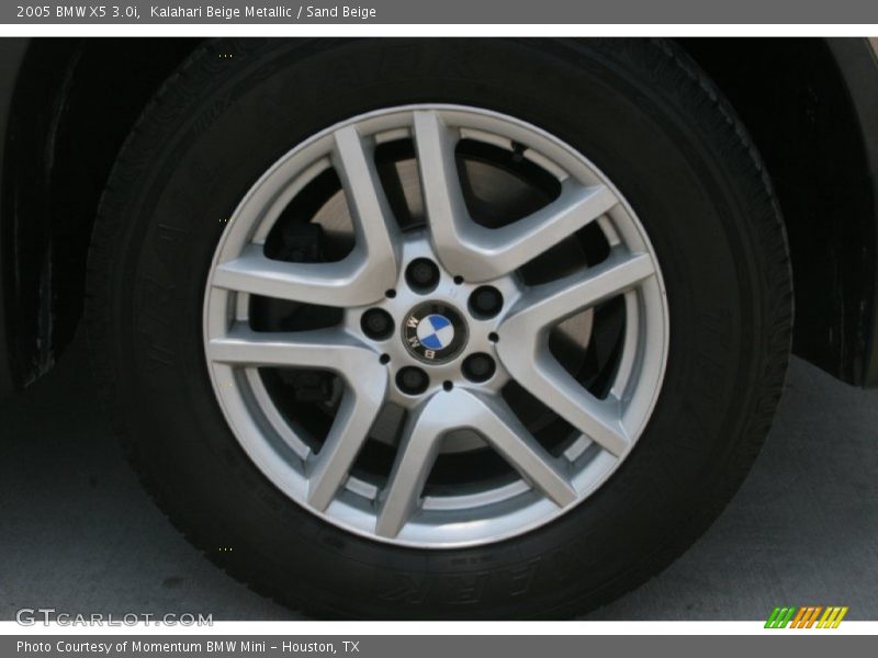 Kalahari Beige Metallic / Sand Beige 2005 BMW X5 3.0i