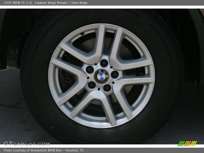 Kalahari Beige Metallic / Sand Beige 2005 BMW X5 3.0i