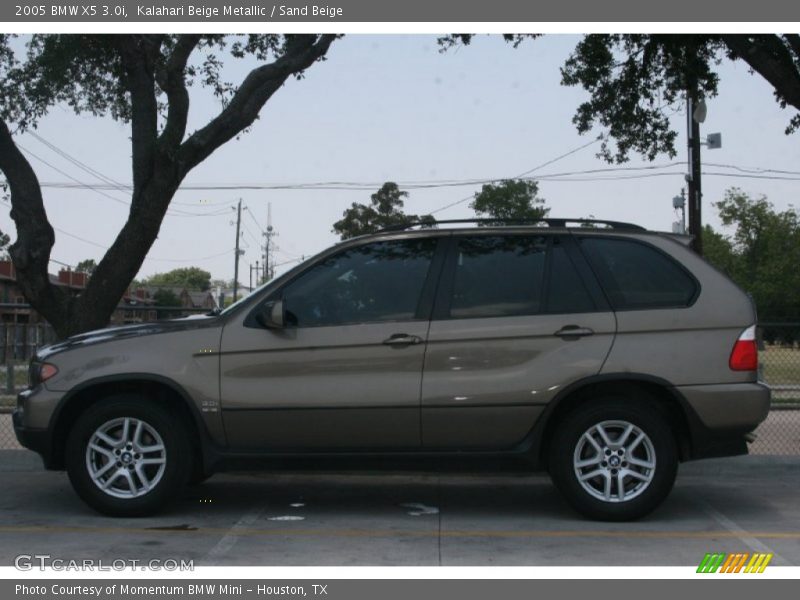 Kalahari Beige Metallic / Sand Beige 2005 BMW X5 3.0i