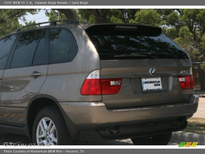 Kalahari Beige Metallic / Sand Beige 2005 BMW X5 3.0i