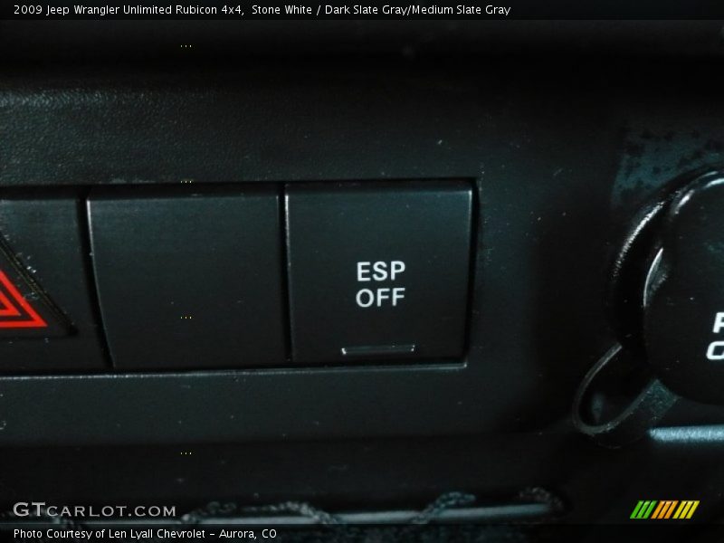 Stone White / Dark Slate Gray/Medium Slate Gray 2009 Jeep Wrangler Unlimited Rubicon 4x4