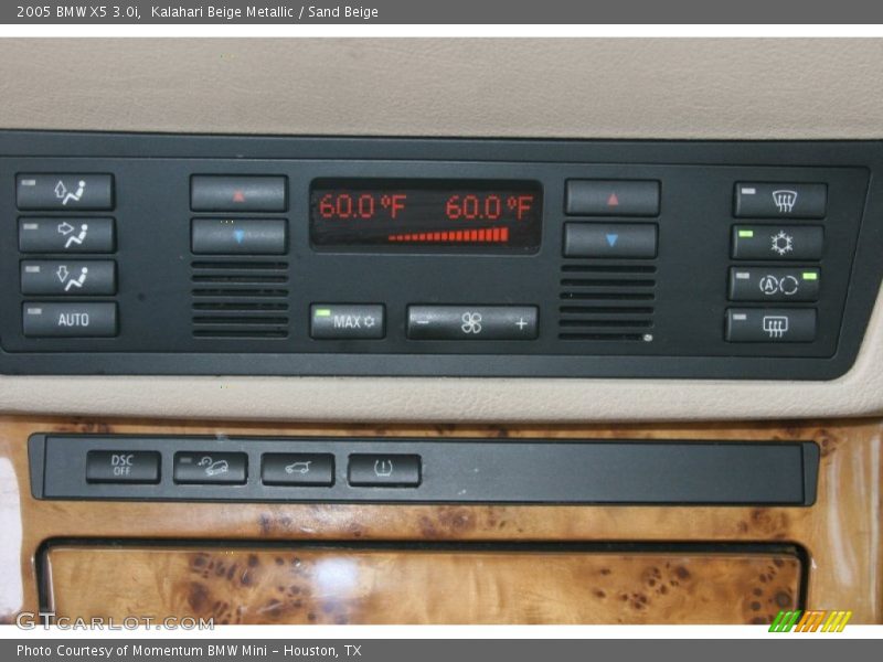 Kalahari Beige Metallic / Sand Beige 2005 BMW X5 3.0i