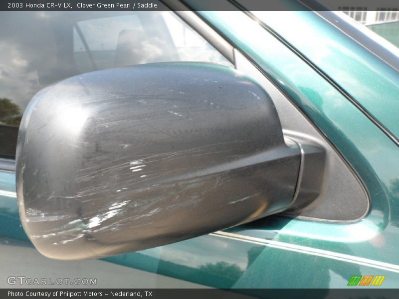 Clover Green Pearl / Saddle 2003 Honda CR-V LX