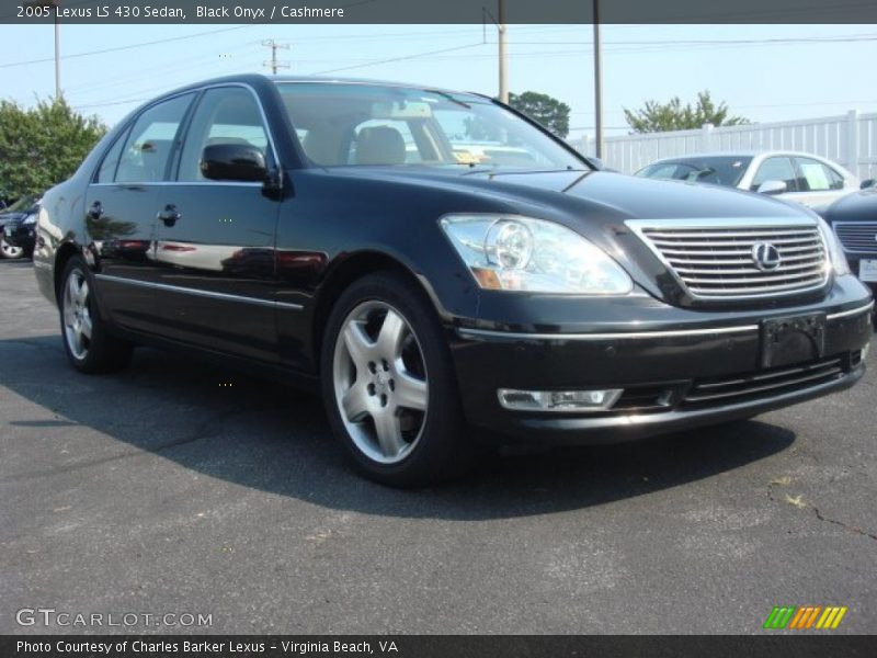 Black Onyx / Cashmere 2005 Lexus LS 430 Sedan