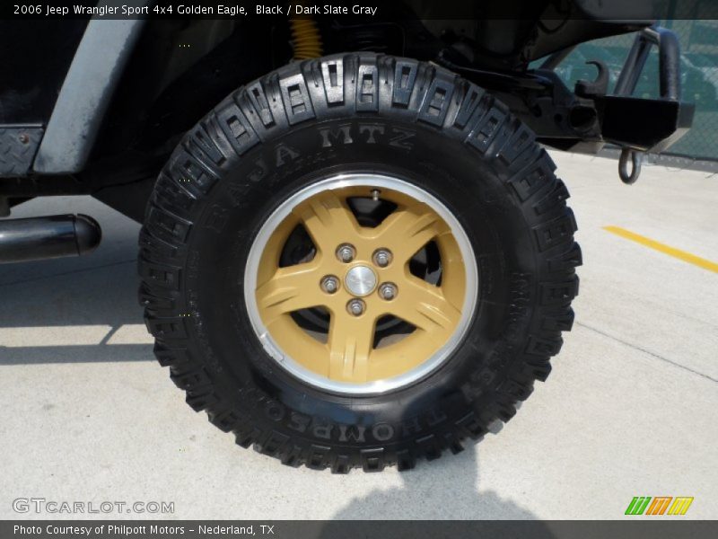 Black / Dark Slate Gray 2006 Jeep Wrangler Sport 4x4 Golden Eagle
