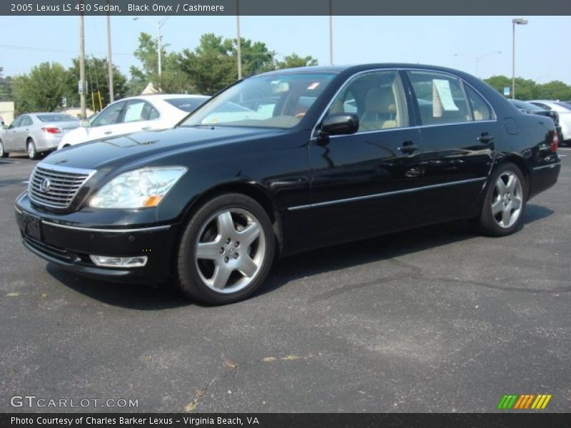 Black Onyx / Cashmere 2005 Lexus LS 430 Sedan