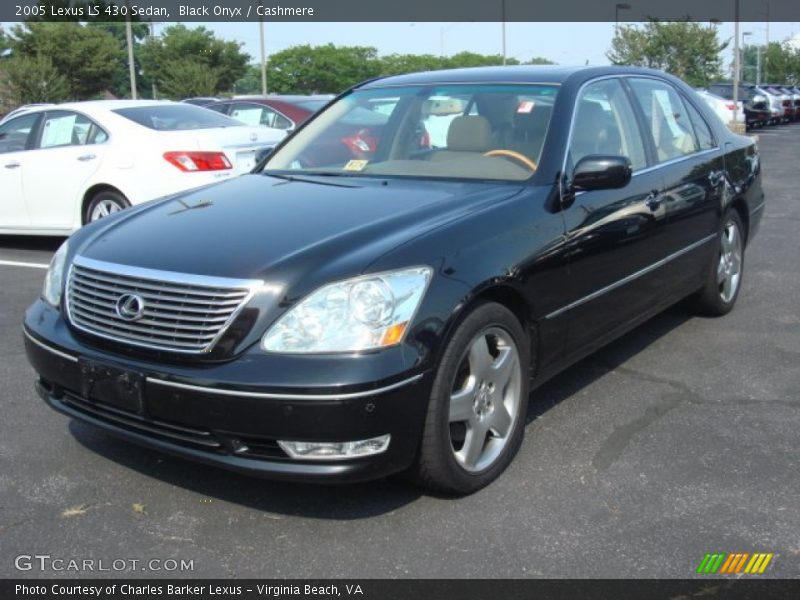 Black Onyx / Cashmere 2005 Lexus LS 430 Sedan
