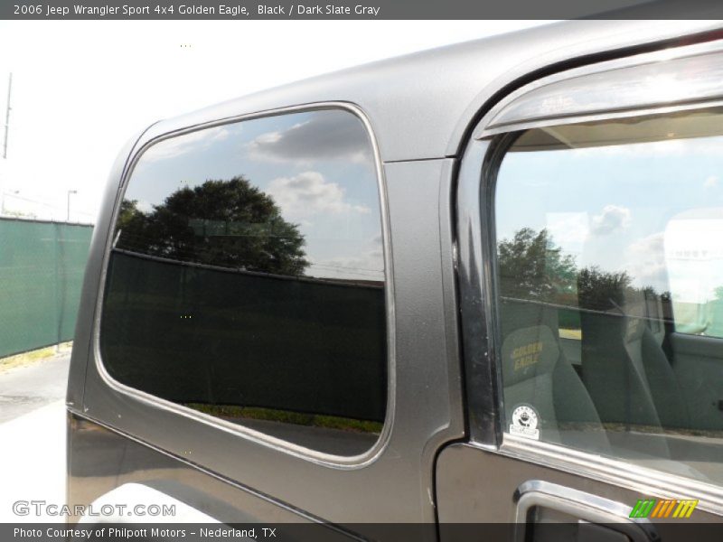 Black / Dark Slate Gray 2006 Jeep Wrangler Sport 4x4 Golden Eagle