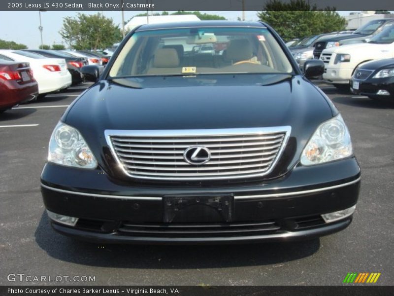 Black Onyx / Cashmere 2005 Lexus LS 430 Sedan