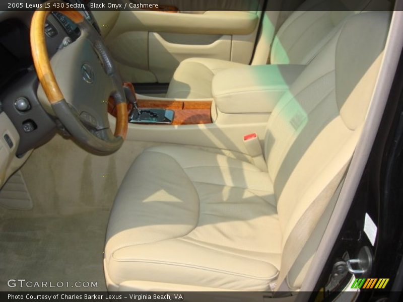 Black Onyx / Cashmere 2005 Lexus LS 430 Sedan