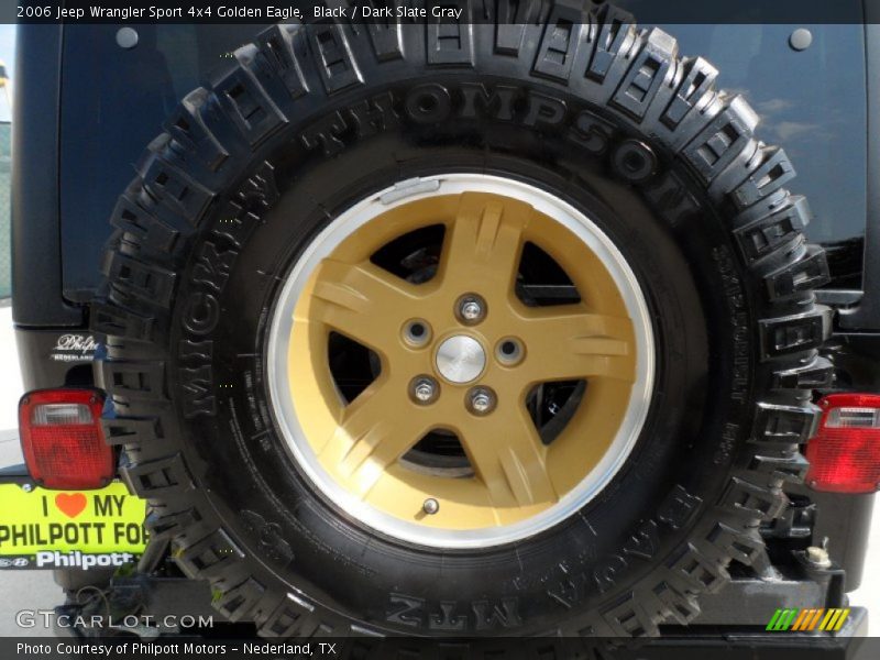 Black / Dark Slate Gray 2006 Jeep Wrangler Sport 4x4 Golden Eagle