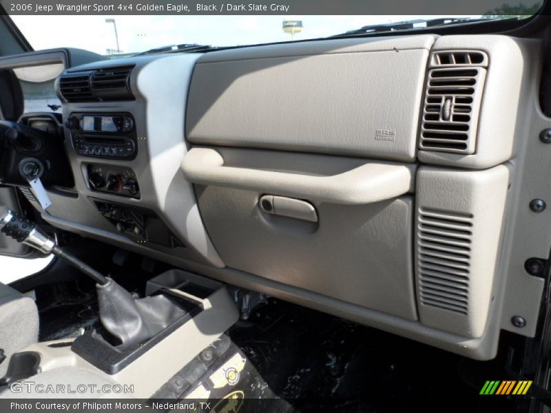 Black / Dark Slate Gray 2006 Jeep Wrangler Sport 4x4 Golden Eagle