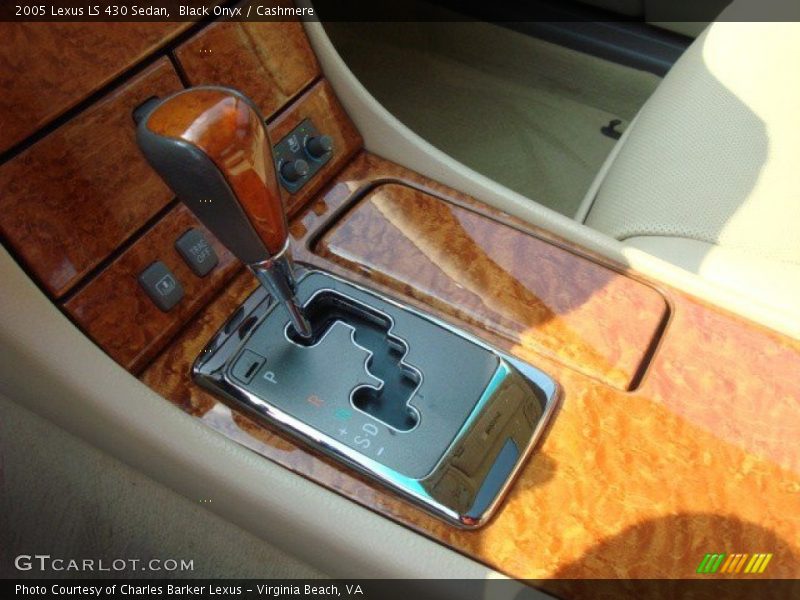 Black Onyx / Cashmere 2005 Lexus LS 430 Sedan