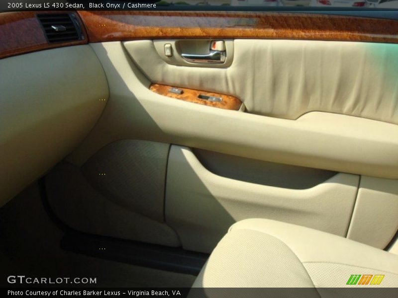 Black Onyx / Cashmere 2005 Lexus LS 430 Sedan