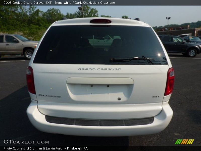 Stone White / Dark Khaki/Light Graystone 2005 Dodge Grand Caravan SXT