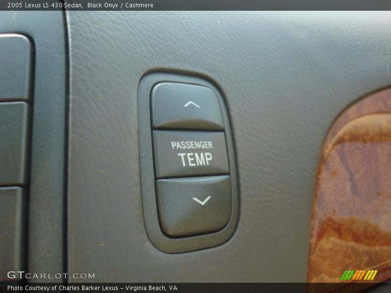 Black Onyx / Cashmere 2005 Lexus LS 430 Sedan