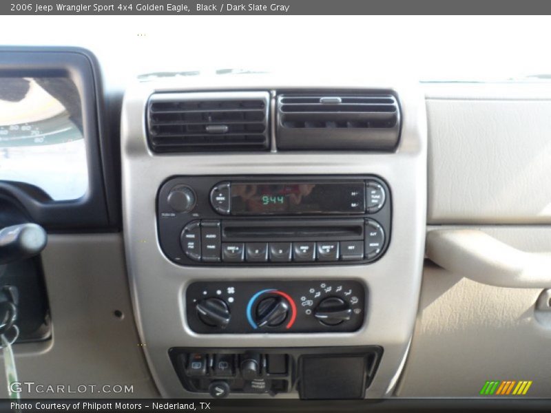 Black / Dark Slate Gray 2006 Jeep Wrangler Sport 4x4 Golden Eagle