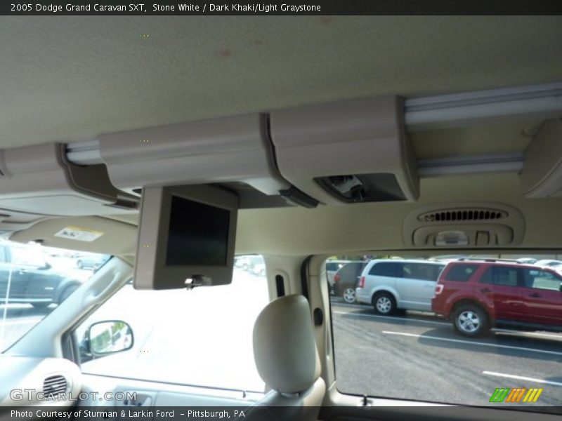 Stone White / Dark Khaki/Light Graystone 2005 Dodge Grand Caravan SXT