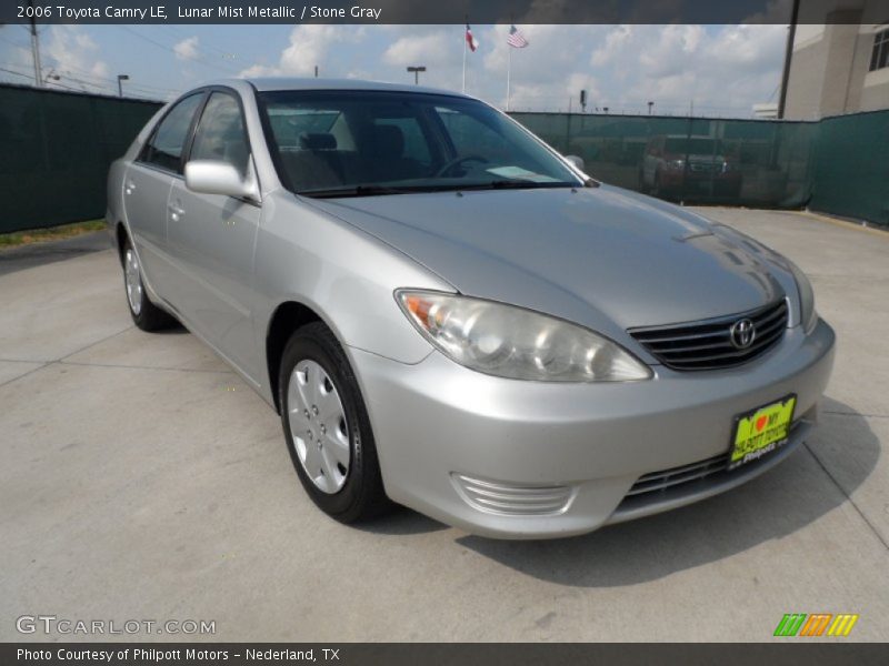 Lunar Mist Metallic / Stone Gray 2006 Toyota Camry LE