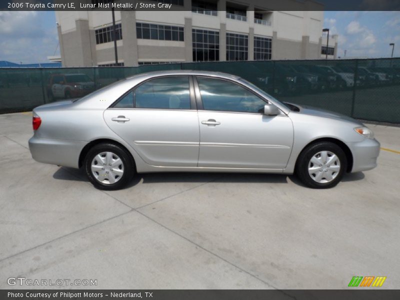 Lunar Mist Metallic / Stone Gray 2006 Toyota Camry LE