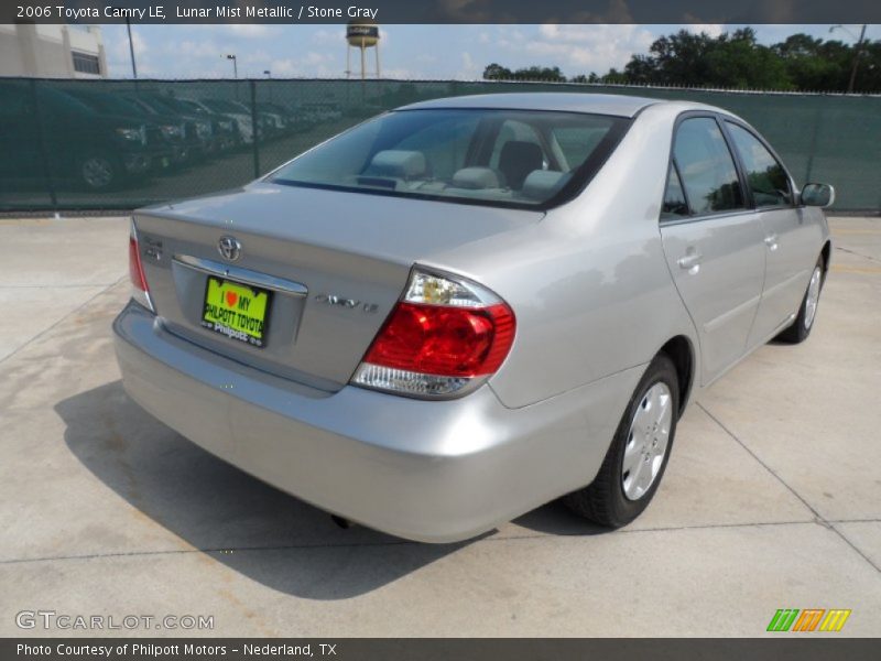 Lunar Mist Metallic / Stone Gray 2006 Toyota Camry LE