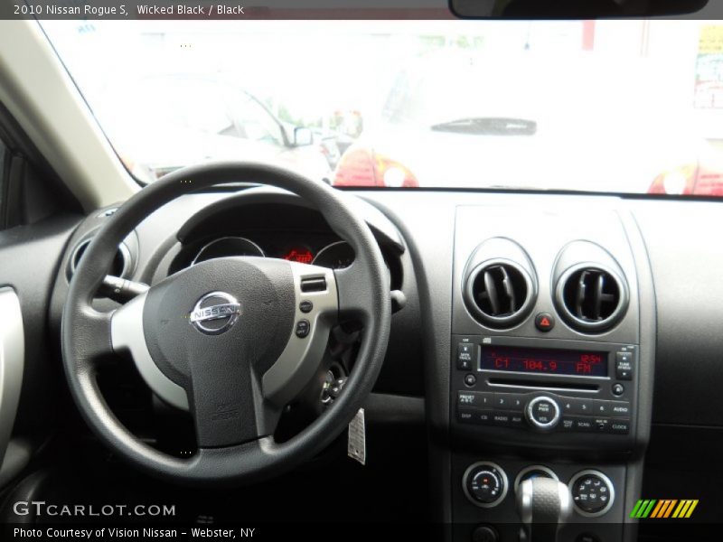 Wicked Black / Black 2010 Nissan Rogue S