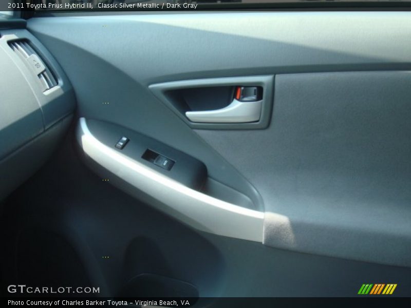 Classic Silver Metallic / Dark Gray 2011 Toyota Prius Hybrid III