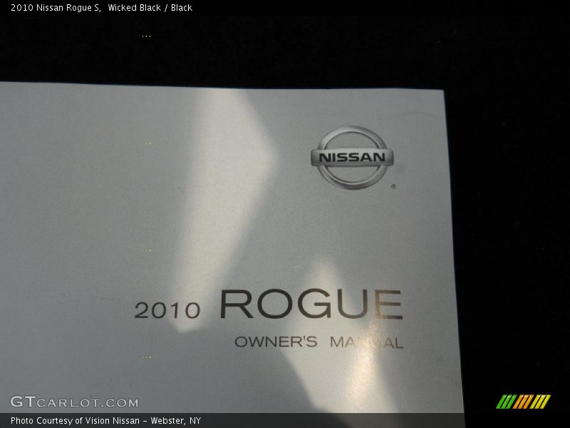 Wicked Black / Black 2010 Nissan Rogue S