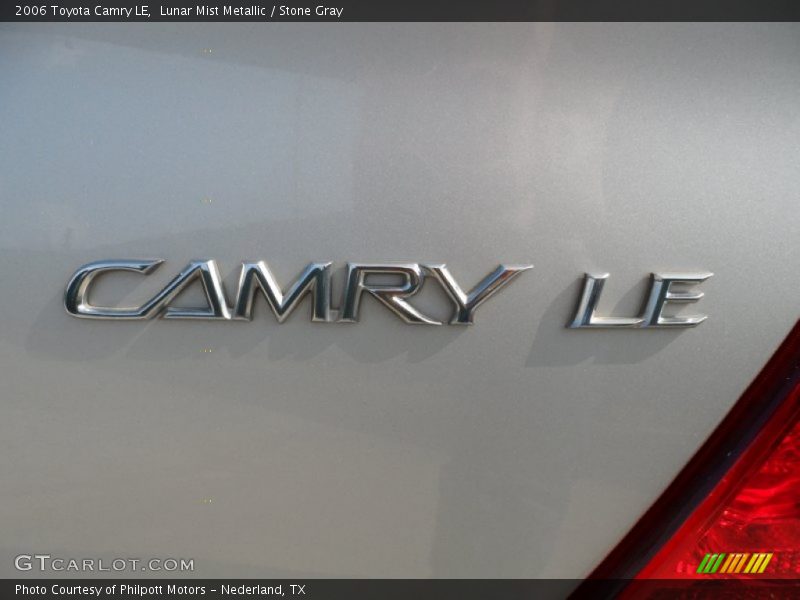 Lunar Mist Metallic / Stone Gray 2006 Toyota Camry LE