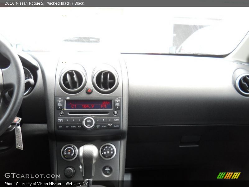 Wicked Black / Black 2010 Nissan Rogue S