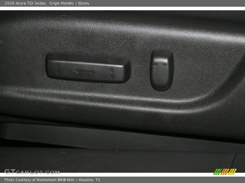 Grigio Metallic / Ebony 2009 Acura TSX Sedan